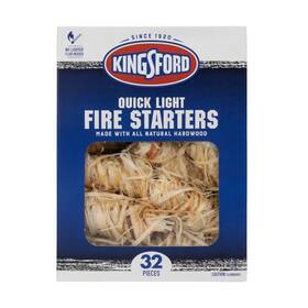 Kingsford 742797865980 Quick Light Fire Starters Wooden Made With All Natu