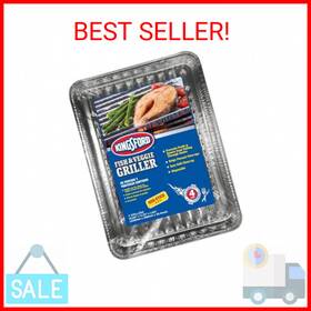 Bbp0490tb Kingsford Grilling Fish And Veggie Griller Non-stick Aluminum Grill Liner Preven