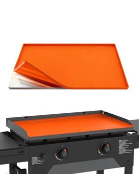 Kitchen Perfection 065006549811 28 Inch Premium Silicone Griddle Cover Mat For Blackstone - Herme