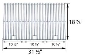 18.8125 Kitchenaid 5s793 Kitchen Aid Gas Grill Stainless Steel Set Cooking Grates 31.5 Inch X