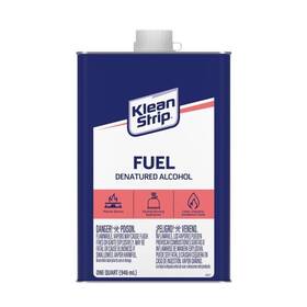 Qsl26 Klean Strip Denatured Alcohol Clean Burning Fuel 1 Quart Marine