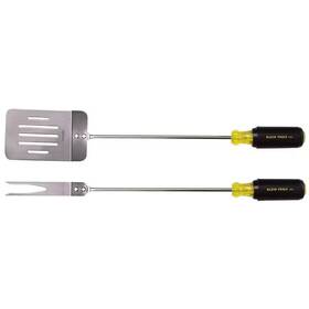 Klein Tools 744110718683 2-piece Stainless Steel Grill Tool Set