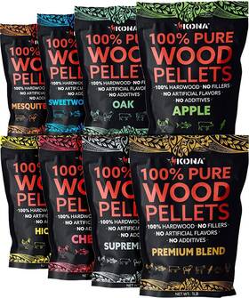 Pellets-ninja-woodfire-8 Kona Wood Pellets All Variety Pack Intended For Ninja Woodfire Natural