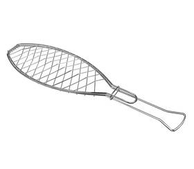 K1066092800 Kuchenprofi Bbq Grill Fish Basket Extra Large