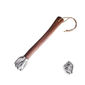Gdvhs14 Kyntria Decorative Fist Hammer - Stainless Steel Head And Wooden Handle Halloween Hous