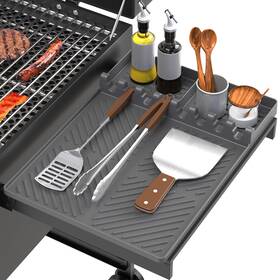 La01 Lanlw Silicone Grill Mat Compatible With Blackstone Griddle Tools Wit
