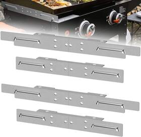 32wgg04 Leetin Hoxha Adjustable Wind Guards For 28-36in Griddle Accessories Magnetic Scre