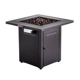 Cdf-wmgb28 Legacy Heating 28 Inch X 24 H 50000 Btu Square Steel Propane Mocha Fire Pit