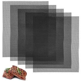 Am554685 Lemecima Grill Mesh Mat Set - 5 Reusable Non-stick Mats For Vegetables Fish And M
