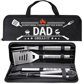 Lewaran 891893218305 Fathers Day Dad Gifts From Daughter Grilling Accessories Heavy Duty Stainle