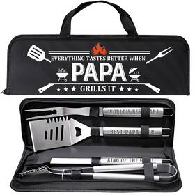 B0drd67sht Lewaran Papa Gifts From Grandkids For Christmas Grilling Accessories Heavy