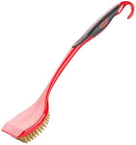 Libman Commercial 071736005683 568 Long Handle Bbq Brush With Built-in Scraper