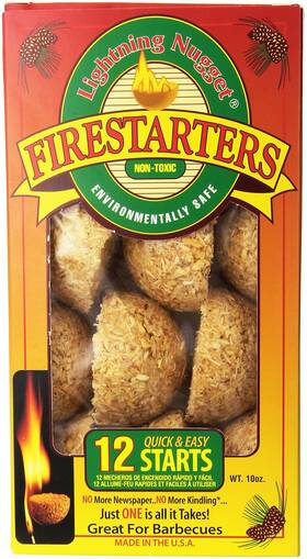 Lightning Nuggets 885249242820 Inc 047815141757 12count Firestarters