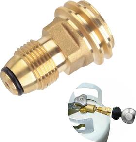 Yk05-adapter Lipang Hooshing Propane Tank Adapter Converts Pol Lp Service Valve To Qcc1 / Type1