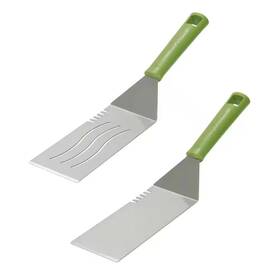 Little Griddle 711181289893 Stainless Green Spatula Cooking Accessory Grilling Set