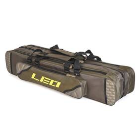 Tfq1ao Lixada Fishing Rod Case Potable Canvas Pole Tools Reel Storage Bag Du