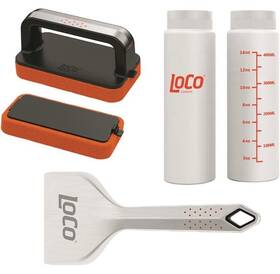 2023050268 Loco Griddle Cleaning Accessory Kit Multi-colored Stainless Steel 810088350702