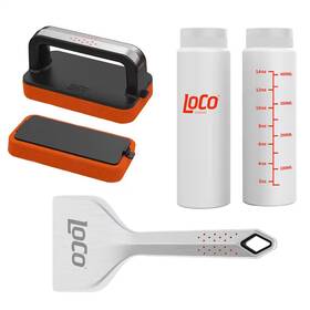 Loco 705353597770 Griddle Cleaning Cooking Accessory Kit