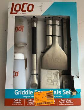 2023050271 Loco Cookers Griddle Essentials Cooking Accessory Kit Ob Read