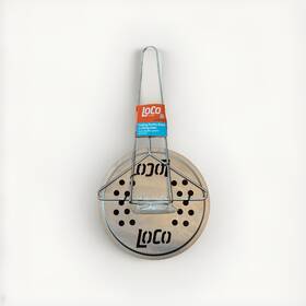 Loco Cookers 850308008570 New Stainless Steel Fryer Rack Folding Poultry Stand And Lifting Hook