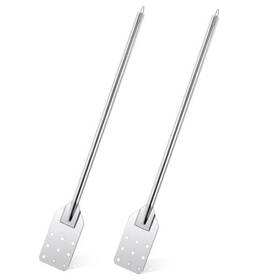 Ls-loyim-0471 Loyim 2 Pcs 36 Inch Stainless Steel Mixing Stir Paddle Extra Long Handle Porose