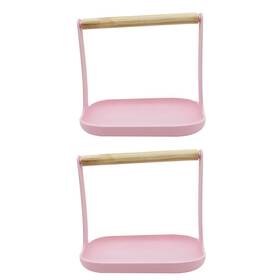 Vc13730605 Luozzy 2-in-1 Bird Training Stand And Perch - Wooden Shelf For Parakeets Conur