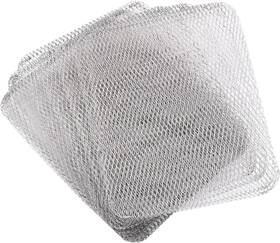 Luxshiny 313028571507 Bbq Grill Mesh Mat 10pcs Disposable Aluminum Topper Broiler Net