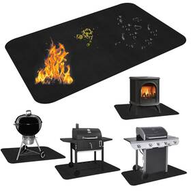 Skd001 Lxlzsh Large 65 X 48 Inches Under Grill Mat For Outdoor Fireproof