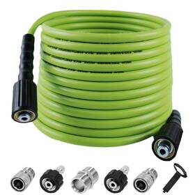 Gr-grn-100 Lycortrade Pressure Washer Hose 100ft For Power 5800 Psi Green