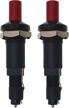 Ameter-dbhq001 Made In Meter Star Potato Cannon Igniter Push Button Ceramic Pack Of 2 Pcs Bbq