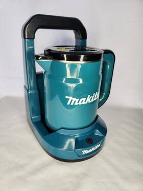 Kt360dz Makita 088381755795 Rechargeable Kettle 36 V Blue Battery And Charger Sold Separately