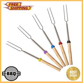 Mallome 313097363355 Smores Sticks For Fire Pit - Accessories Campfire Marshmallow Roasti