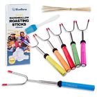 Mallowsticks Bluebene Marshmallow Roasting Sticks Extending Skewers Hot 736140374939