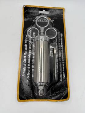20100315 Masterbuilt 2 Oz Stainless Steel Marinade Injector With Needle