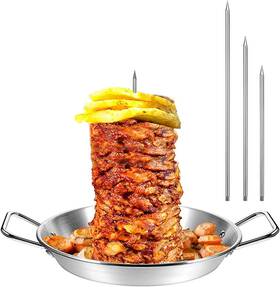 Mateda 445002768719 Vertical Skewer Al Pastor Stainless Steel Brazilian El Spit