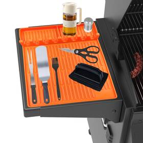 Aq-gjd01or-mb Maxtbee Silicone Griddle Mat For Blackstone - Bbq Grill Accessory With Drip Pad And Spa