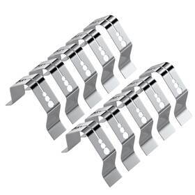 M10holder Maycelon 10 Pieces 3-hole Probe Holder Clip Meat Grill Temp Barbecue Univer