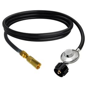 Ts-008e Mcampas Qcc1 Universal Grill Regulator Hose With Coleman Threaded