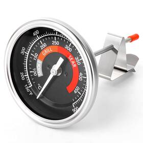 Sk-120-1 Meanlin Measure Accurate Thermometer For Big Green Egg Grills Hd 3.3 Inch Large Dial And Waterproo