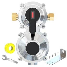 M8032 Mefun Rv Propane 2-stage Auto Changeover Lp Gas With Valve Support Regulator