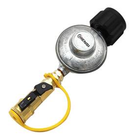 Mensi 789964432712 Propane Gas Grill Regulator With 1/4 Quick Connect Cylinder Tank Adapter Connec