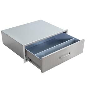 5ul2m5qmskrm Merxeng Yii8 Qn5asksc73 Outdoor Kitchen Drawer 30 Inch W X 10 H 23 D 304 Stainless Steel Flush Mount