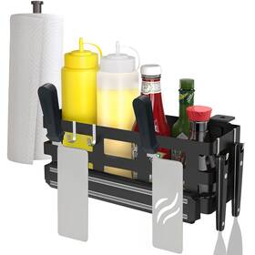 Sk200 Meweblue Magnet Griddle Caddy For Blackstone Griddles Prep Cart Space Saving Grill Accessori