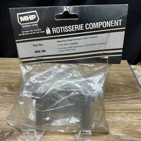 Mb-3b Mhp Gas Grill Inverted Rotisserie Motor Bracket Stainless Steel