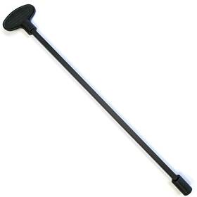 Midwest Hearth 645360706959 Universal Gas Valve Key For Fire Pits Fireplaces - 12-inch Flat Black