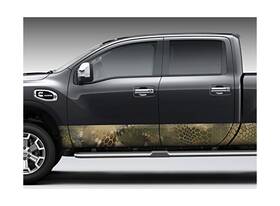 Mg-4860c Miller Graphics Camo Chameleon Rocker Panel Graphic Decal Wrap Kit For Truck Suv 12 Inch X 2