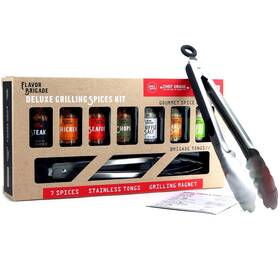 Millhouse Spice Co. 198715395709 Deluxe Grilling Gift For Men - Bbq Accessories Gourmet Blends And Seasonin