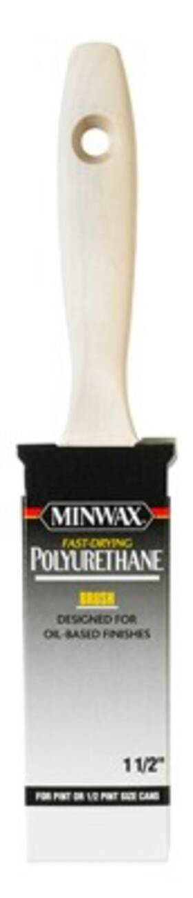 427340008 Minwax 6 Pack - Polyurethane Stain Brush White China Bristle 1-1/2 In