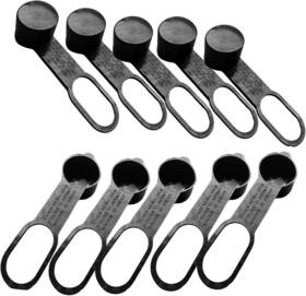 Smt-sp020b-010 Mns Universal Propane Adapter Gauge Fitting Dust Cap 1.32 Inch 10 Packs