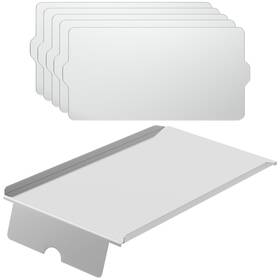 Bbq777-dac12 Moasker Pac07-5-us Kit0532 Drip Pan Heat Baffle And 5pk Bac597 Liners For Traeger Silverton 810 620